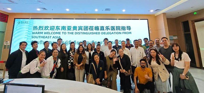 泰国与尼泊尔考察团到访直乐医院